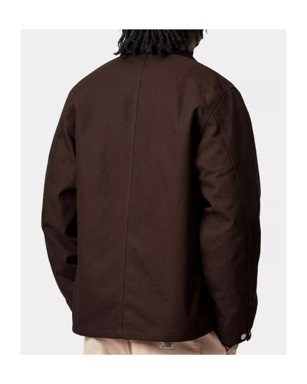Carhartt Brown Michigan Coat for men