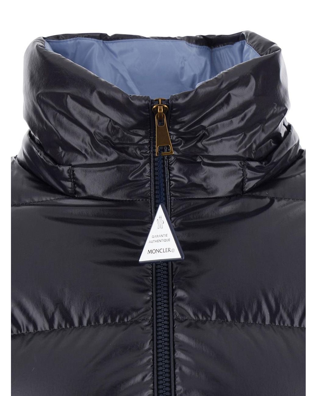 Moncler Gray Niveole Short Down Jacket