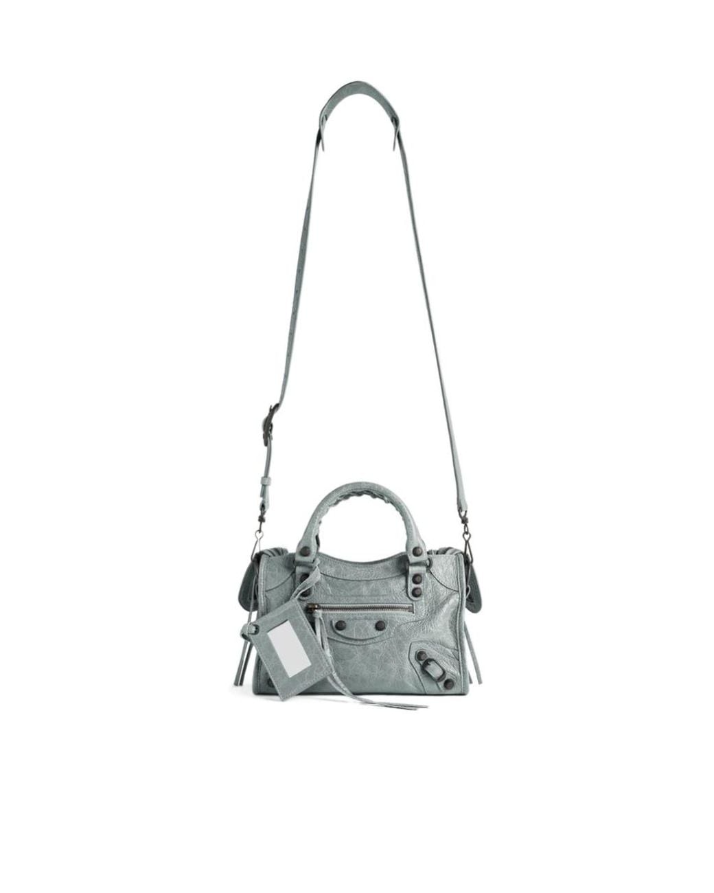 Balenciaga Gray Le City Bag Mini