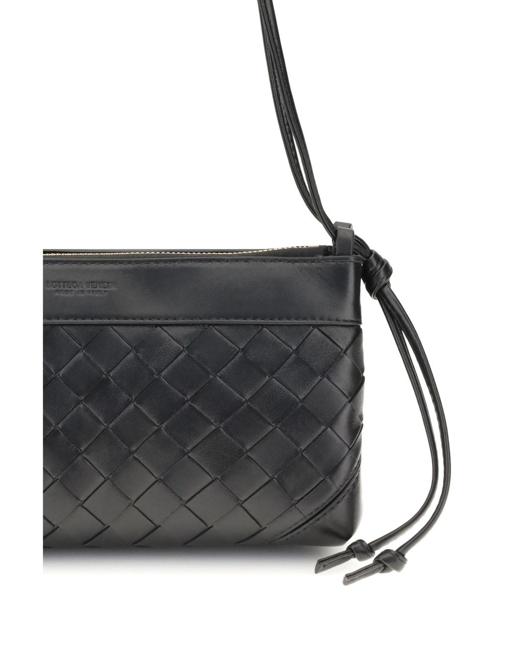 Bottega Veneta Black Pouch On Strap