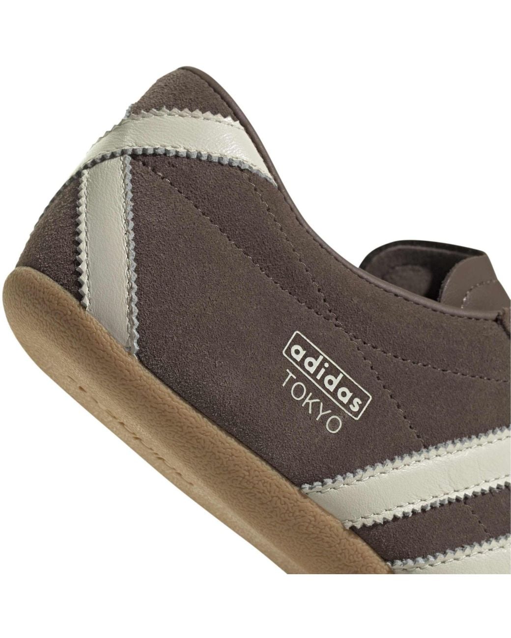 Adidas Originals Brown Suede Low-Top Sneaker