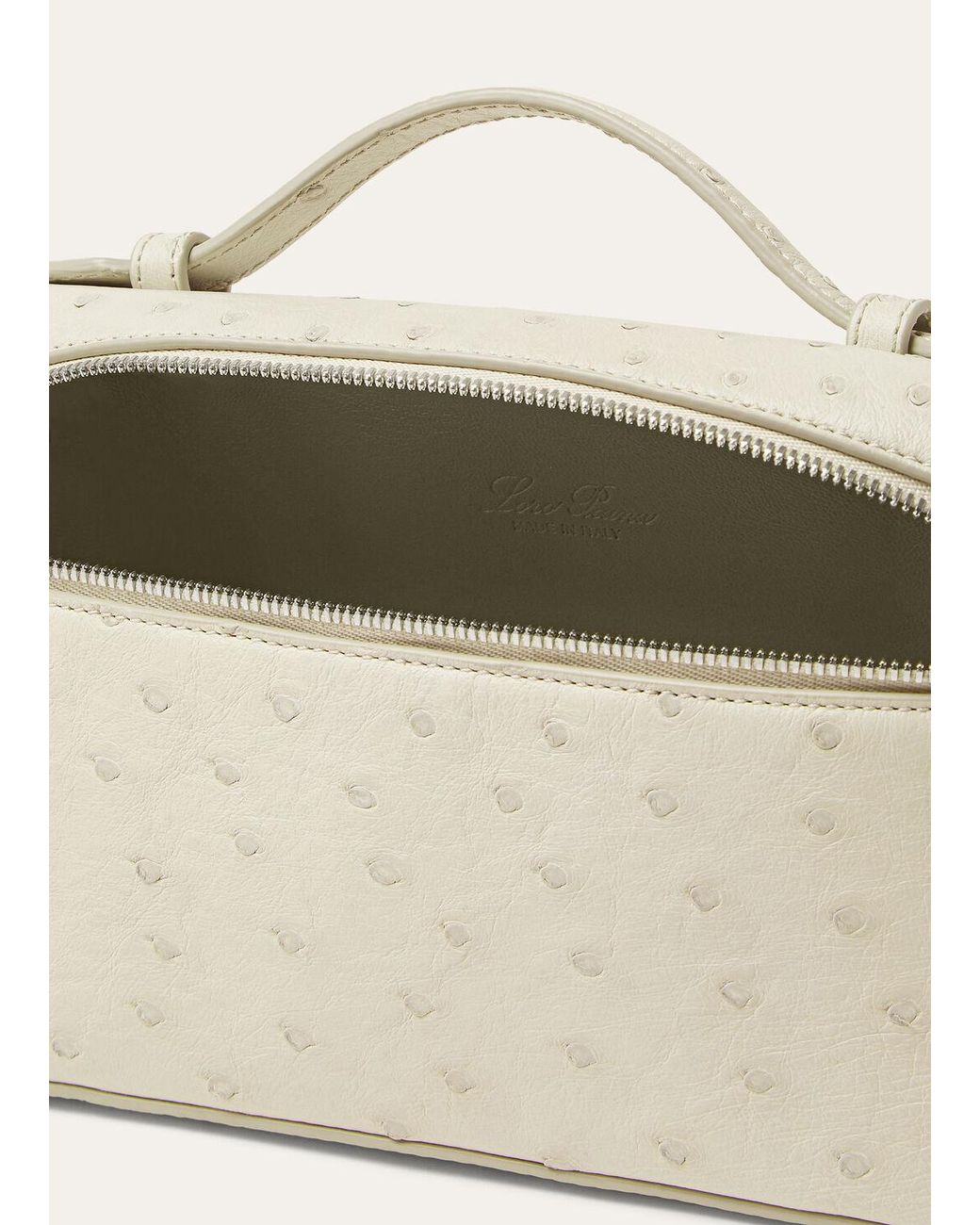 Loro Piana Natural Extra Pocket L19 Shoulder Bag