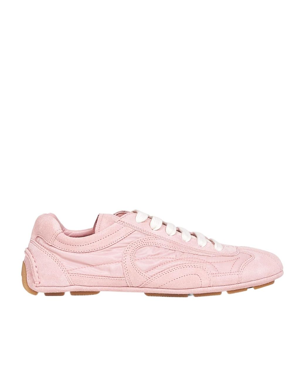 Prada Pink Calzature Peach Montecarlo Re-Edition 2005 Sneakers