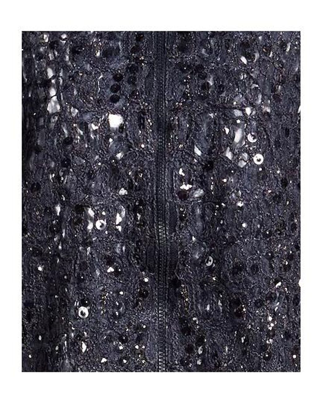 Brunello Cucinelli Blue Cardigan Mohair Wool, Polyamide, Silk, Linen, Polyester