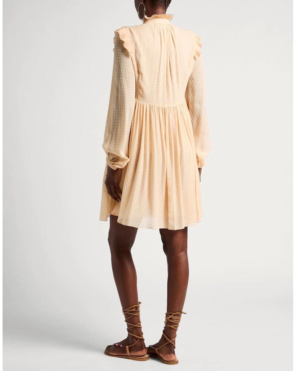 Chloé Natural Silk Dresses
