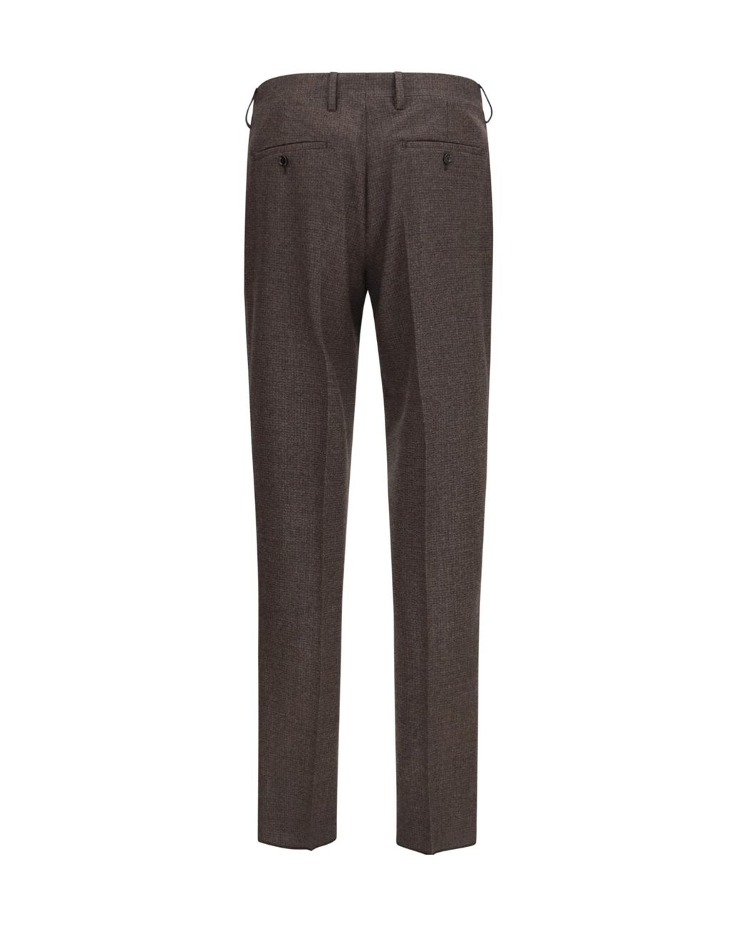 Lardini Gray Tailored Straight-Leg Pants for men