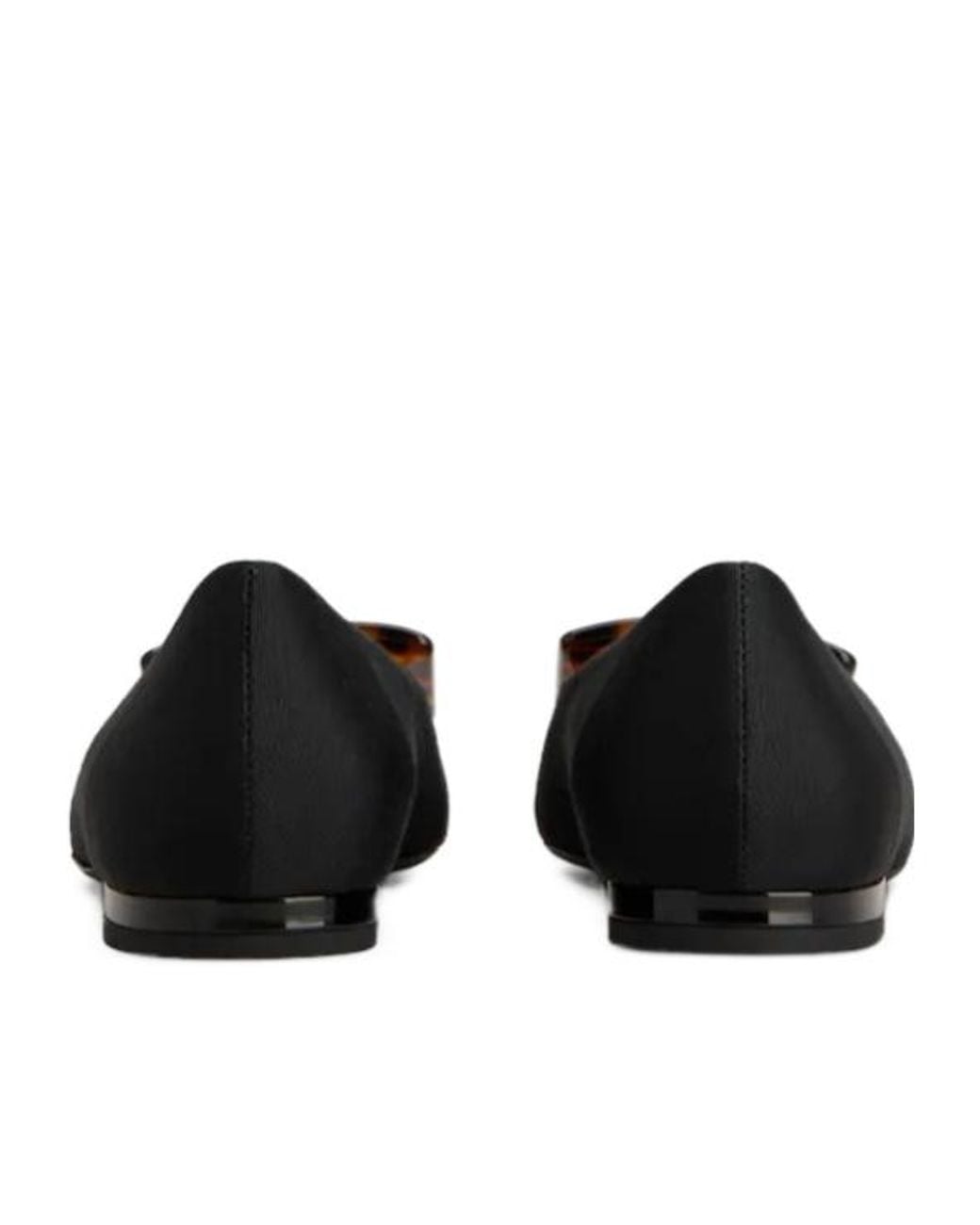 Roger Vivier Black Pointed Toe Flat Shoes
