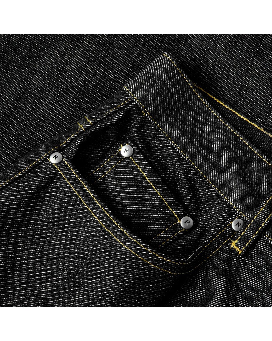 Represent Black Straight-Leg Jeans for men