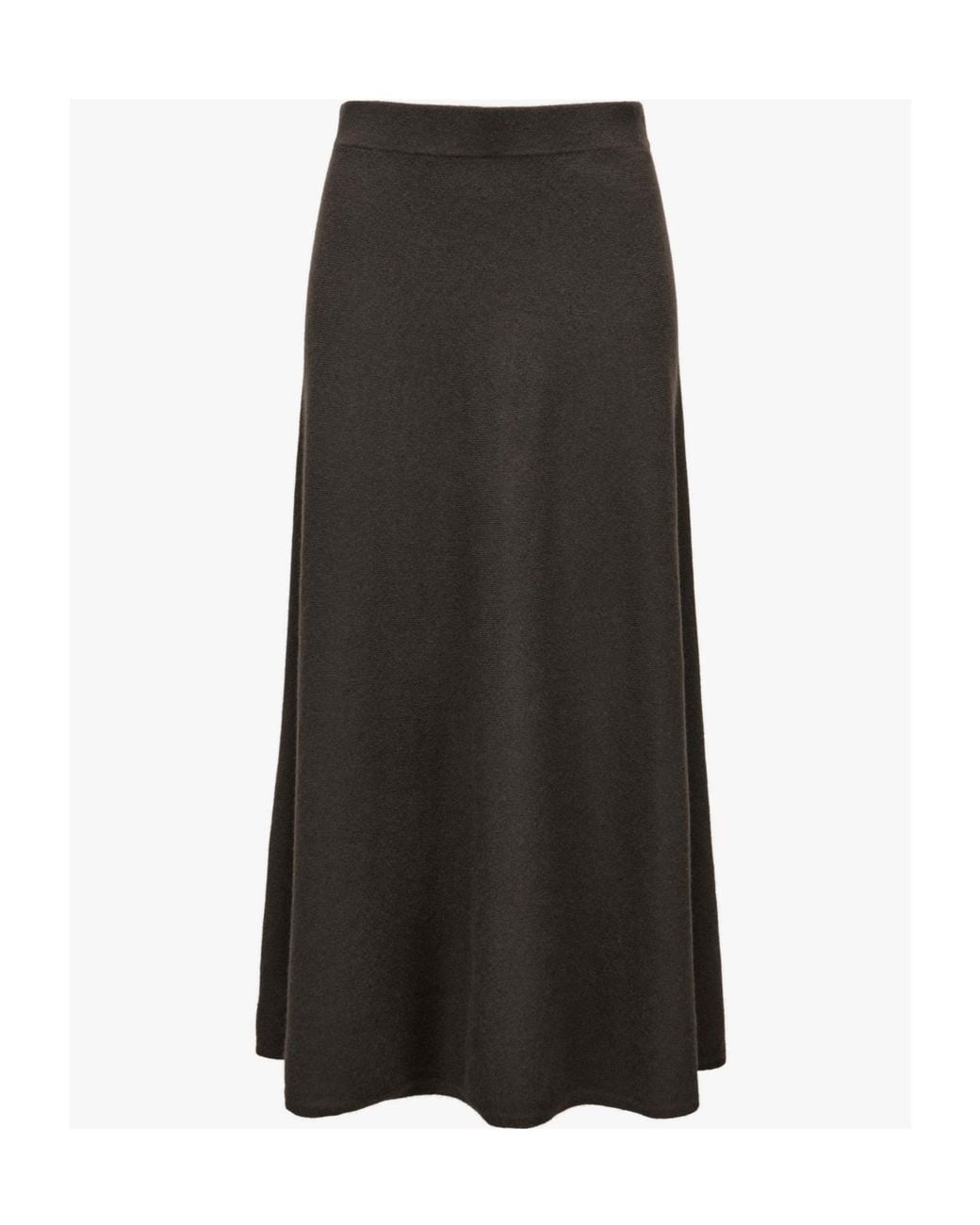 Lisa Yang Black Elastic Waist Skirt