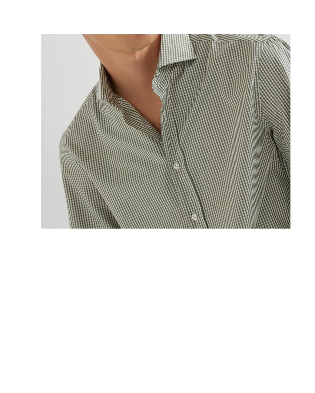 Brunello Cucinelli Gray Long-Sleeve Shirt for men