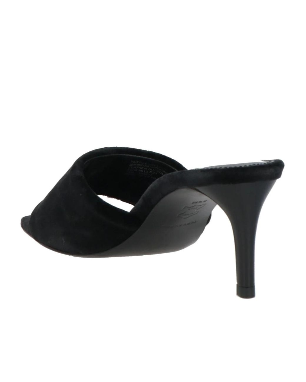 Tory Burch Black Velvet High Heel Sandals