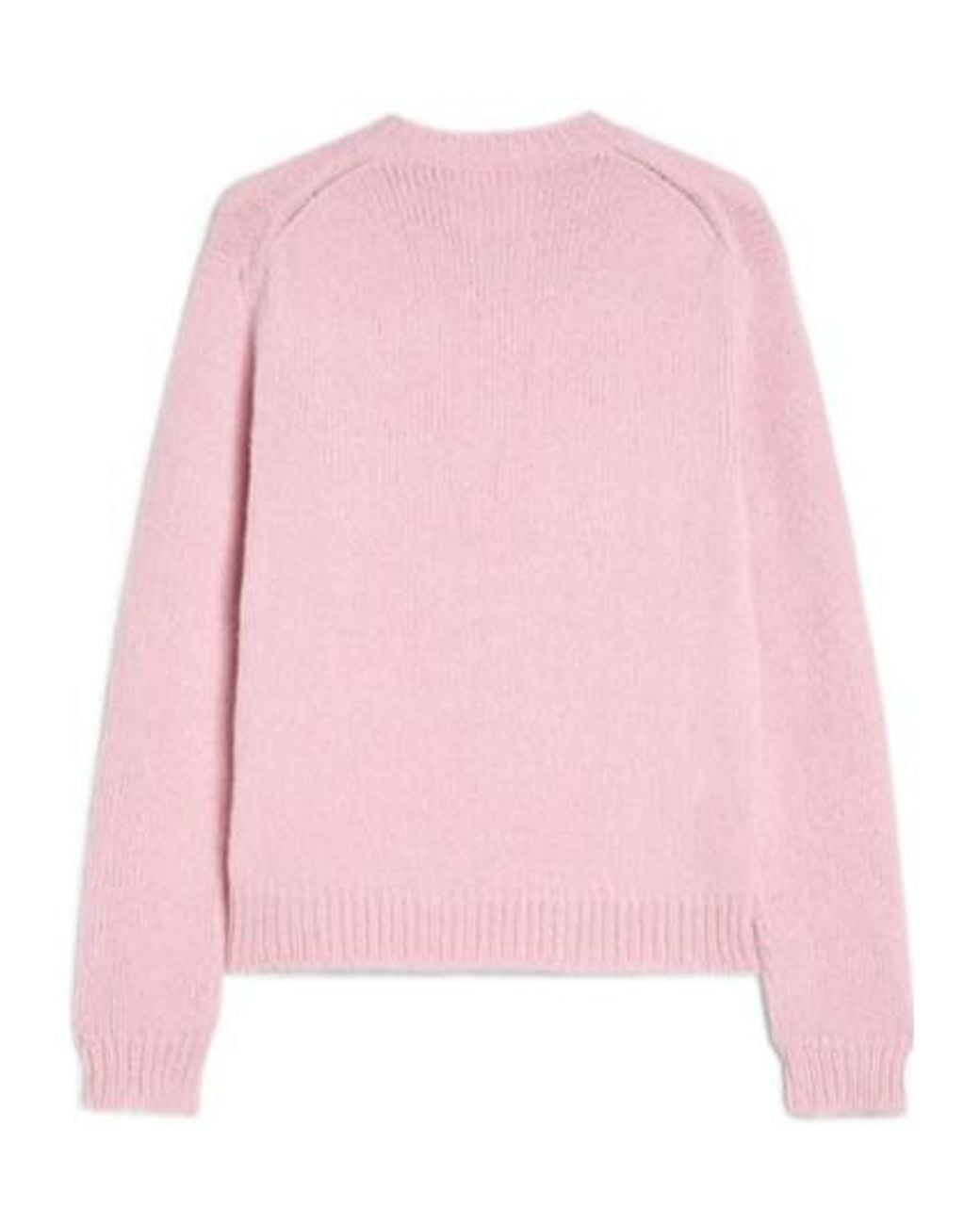 Jil Sander Pink Jil Sande Midweight Crew-Neck Jumper