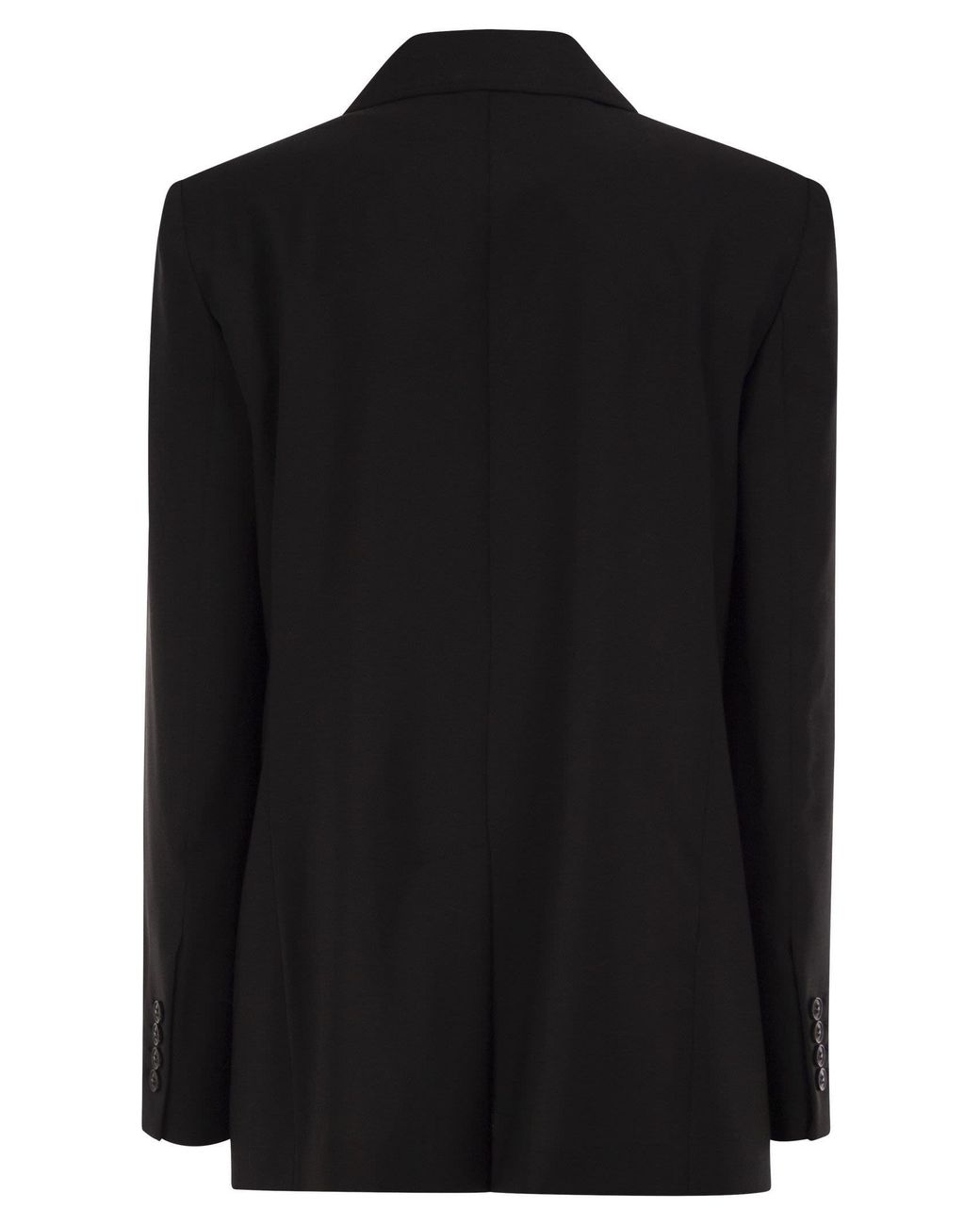 Max Mara Black Studio Mstassenzi Single-Breasted Blazer