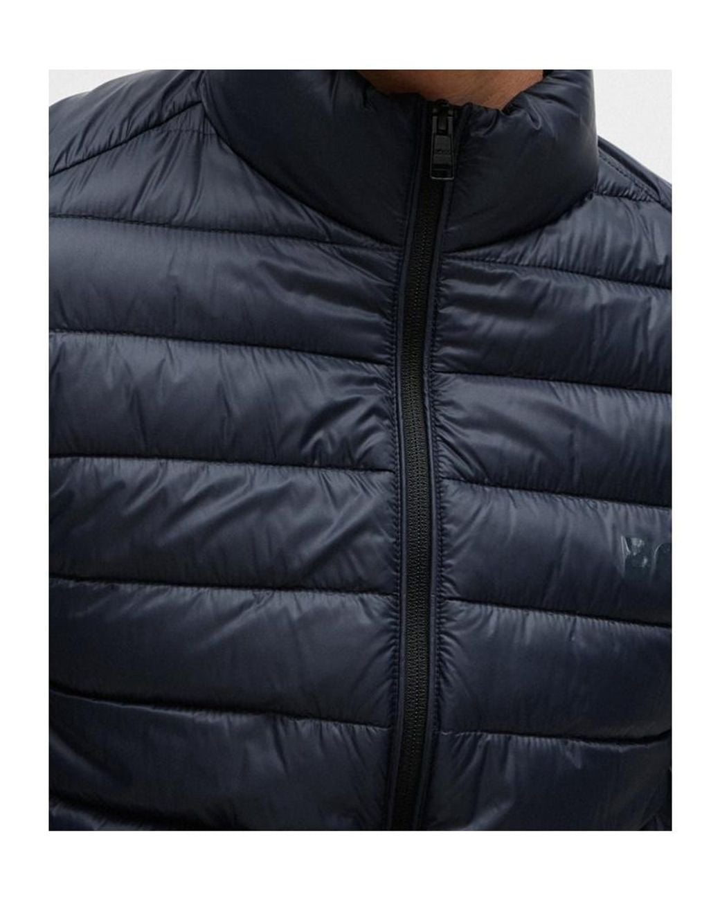 Boss Blue Boss Water-Repellent Padded Jacket for men