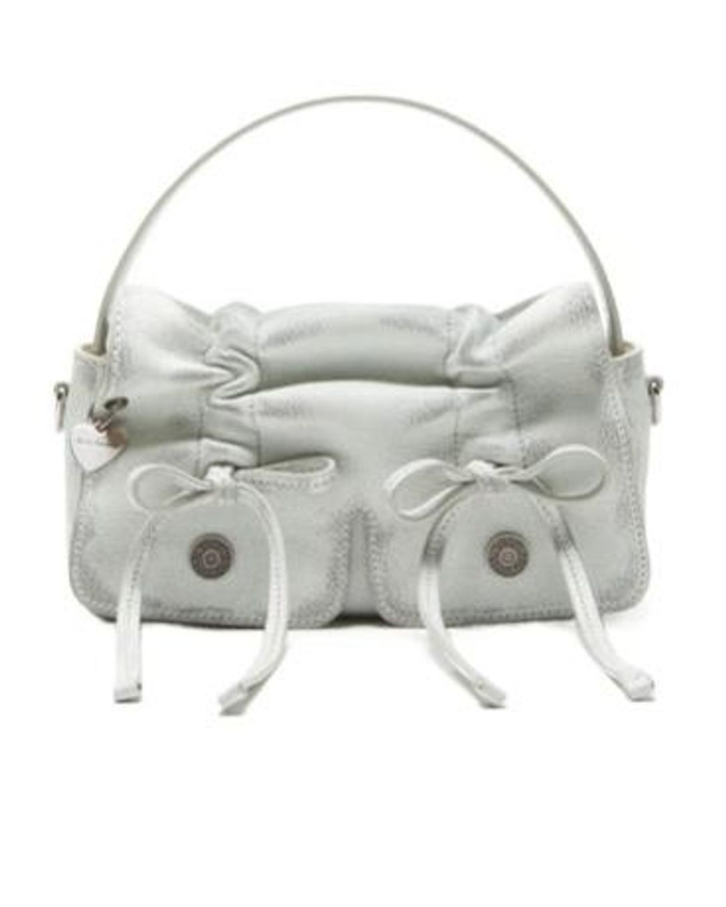 Acne Gray Multipocket Micro Tote Bag