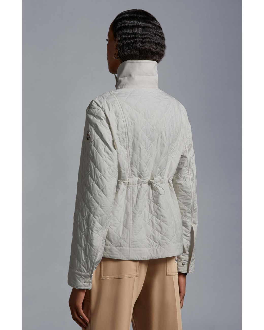 Moncler Gray Galene Padded Jacket