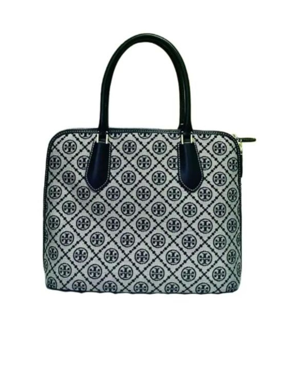 Tory Burch Gray T Monogram Swing Shoulder Bag