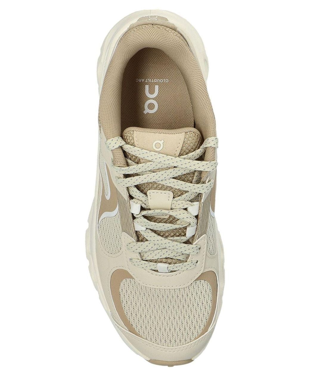 On Shoes White Cloudtilt Arc Low-Top Sneakers