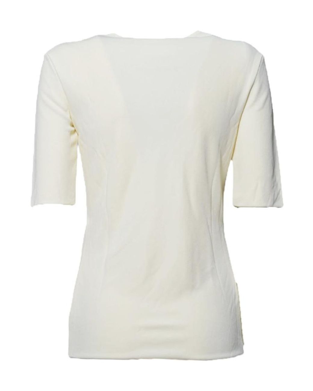 Jil Sander White Crewneck Short-Sleeved T-Shirt