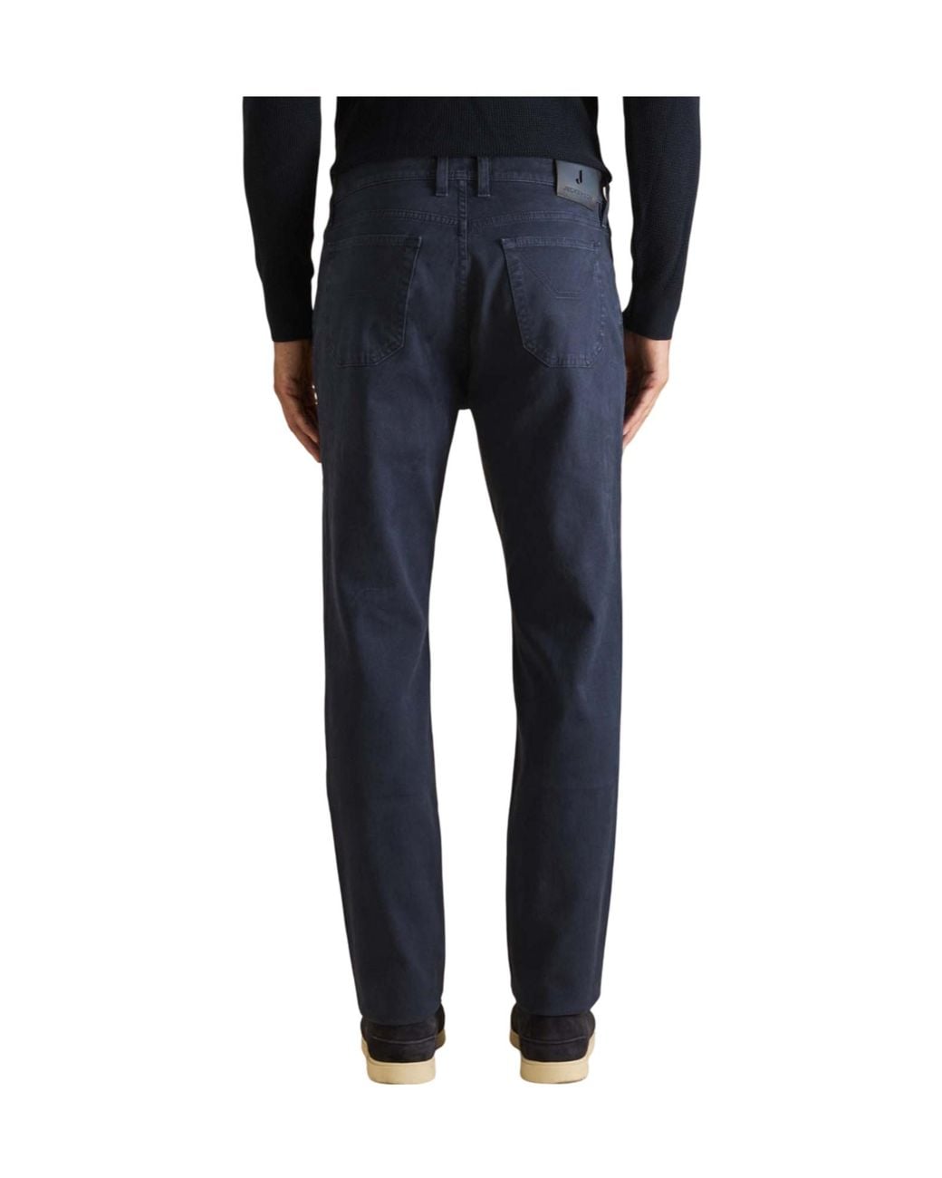 Jeckerson Blue Belt Loop Jeans for men