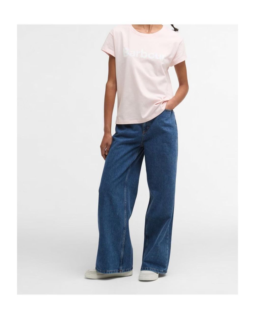 Barbour Pink Hartland T-Shirt