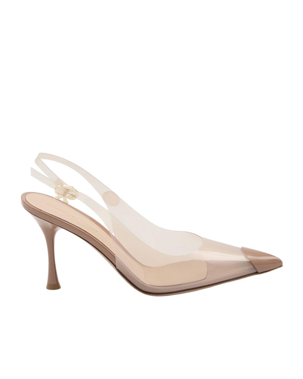 Gianvito Rossi White High-Heeled Sandals