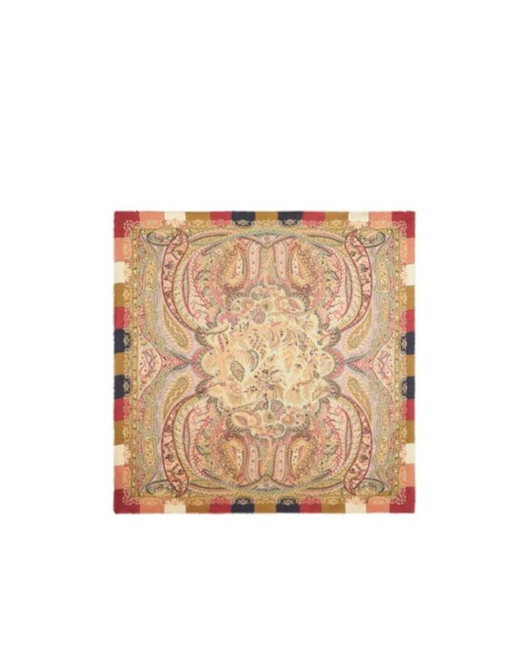 Etro Natural Pattern Scarf