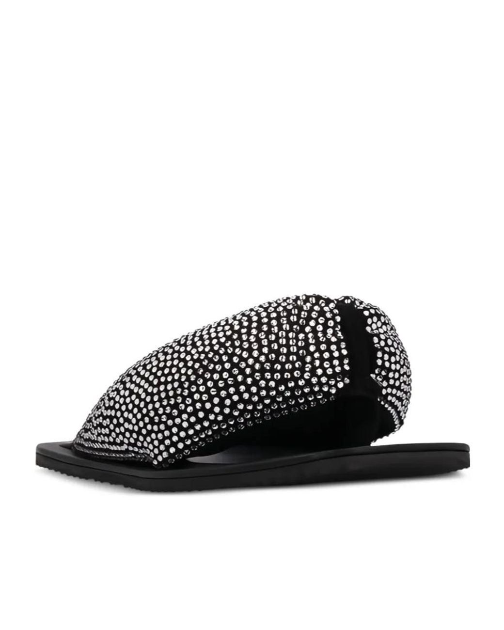 The Attico White Indie Max Flat Sandals