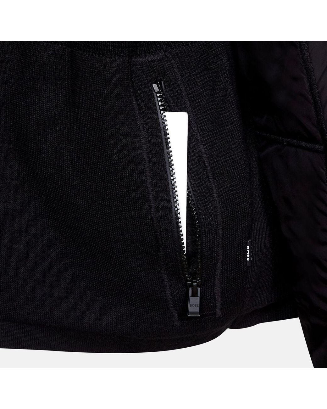 Boss Blue Long-Sleeve Casual Jacket for men