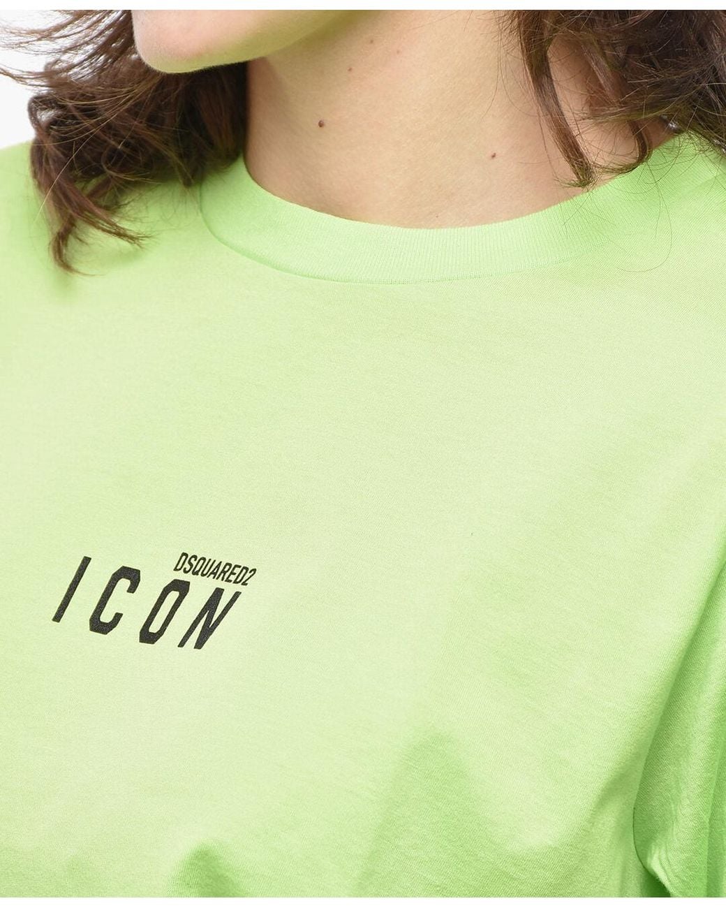 DSquared² Green Icon Crewneck T-Shirt