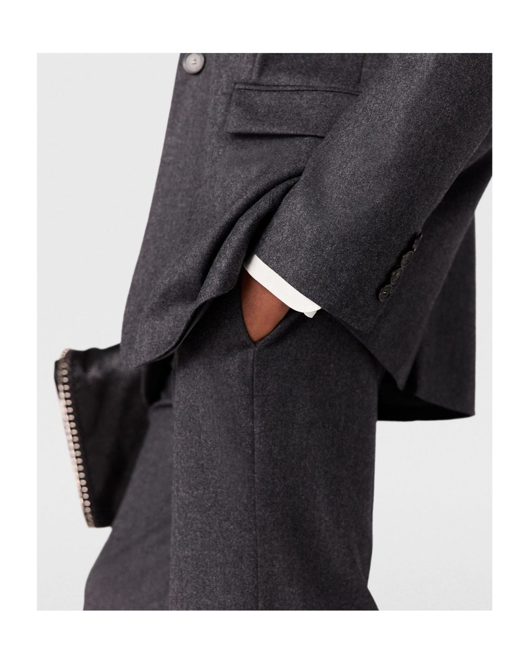 Stella McCartney Blue Low-Rise Flared Trousers