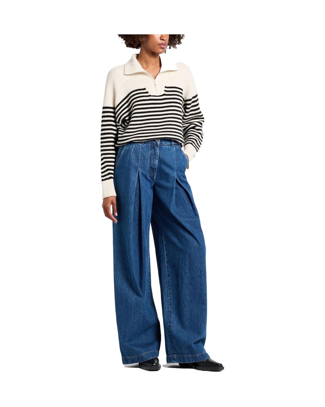Dolce & Gabbana Blue Loose-Fit Jeans