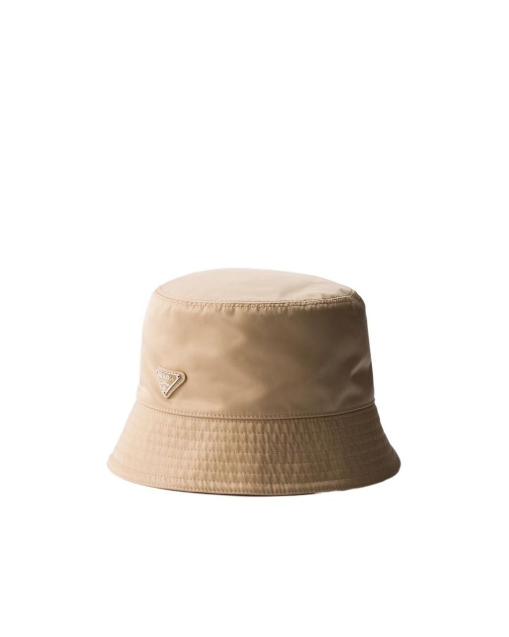 Prada Natural Re-Nylon Bucket Hat for men