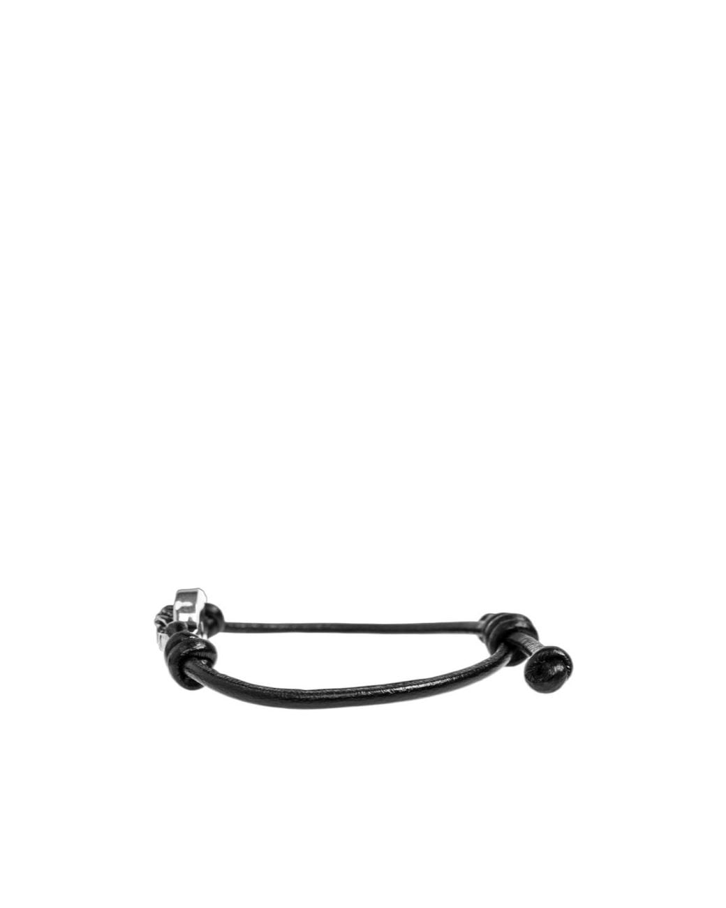 Versace White Medusa Logo Plaque Bracelet for men