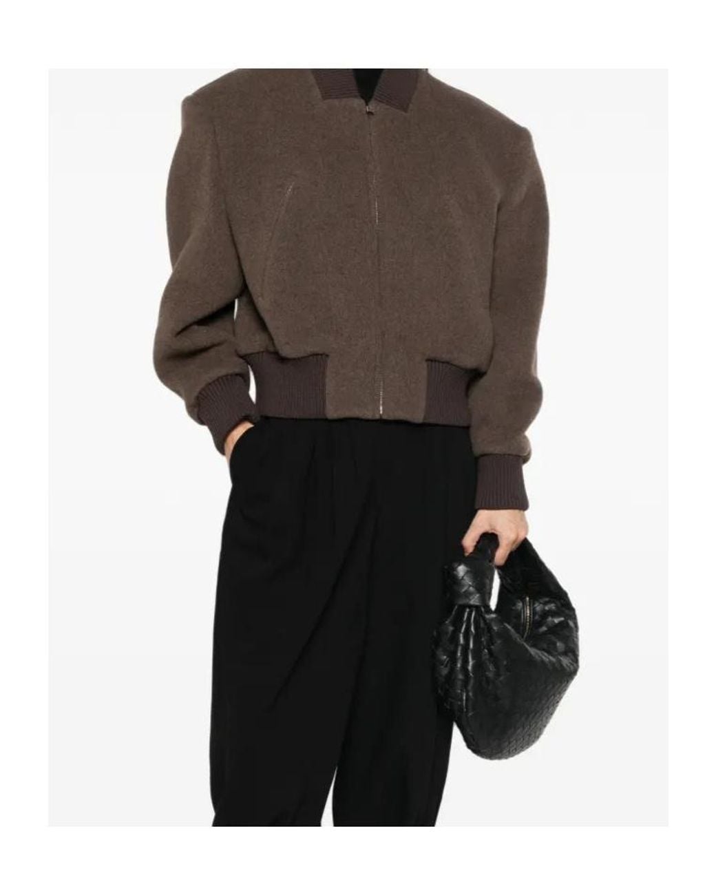 Seafarer Brown Clara Bomber Jacket