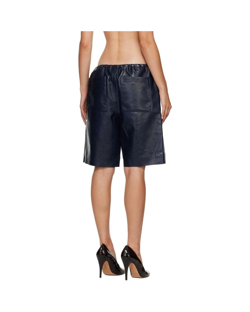 Rag & Bone Blue Drawstring Shorts