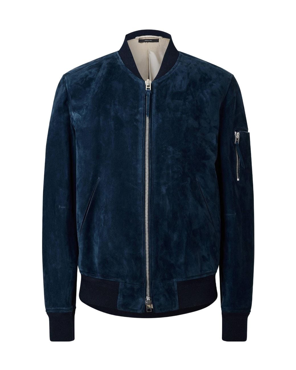 Tom Ford Blue Simple And Casual Coat for men