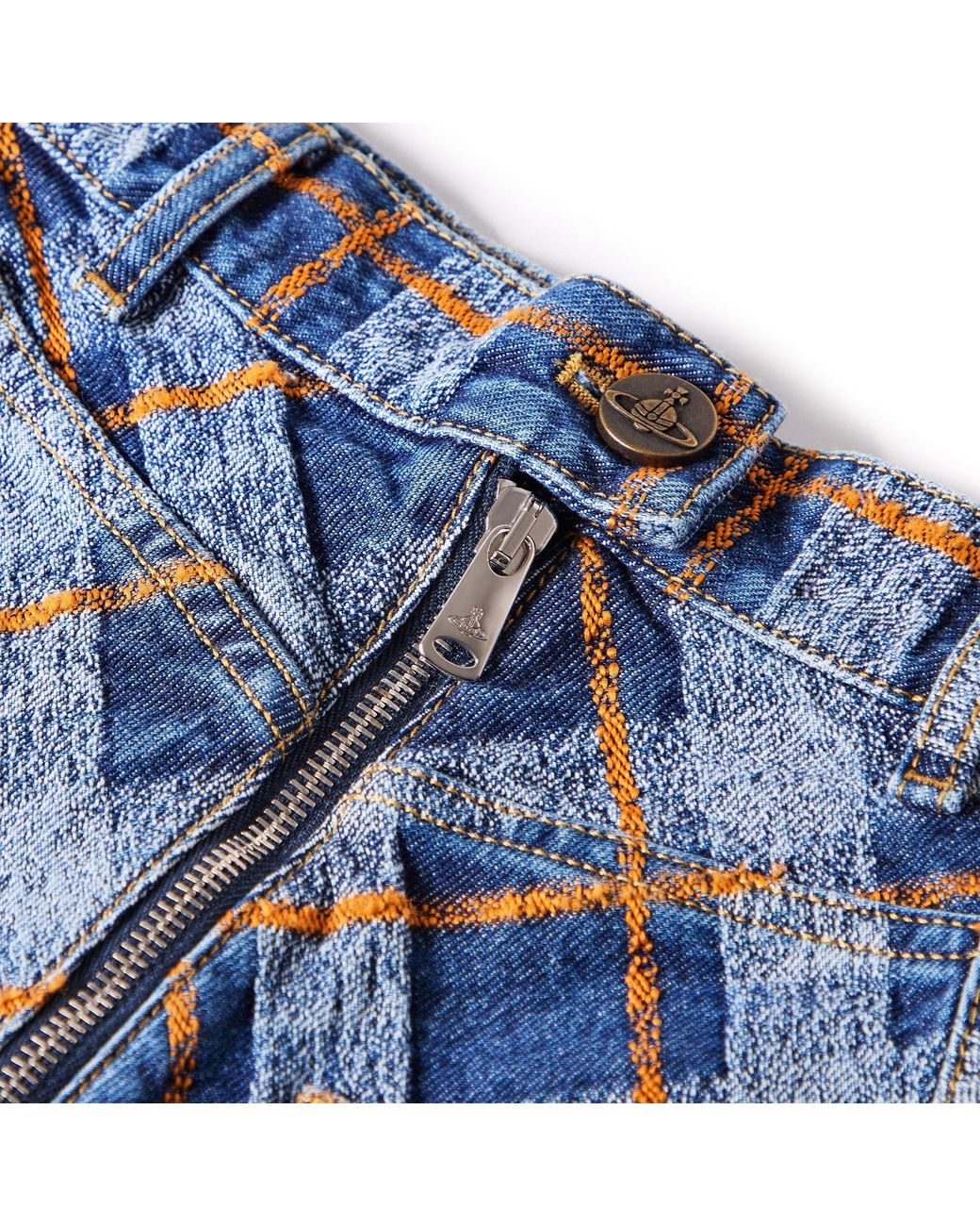 Vivienne Westwood Blue Mini Skirt