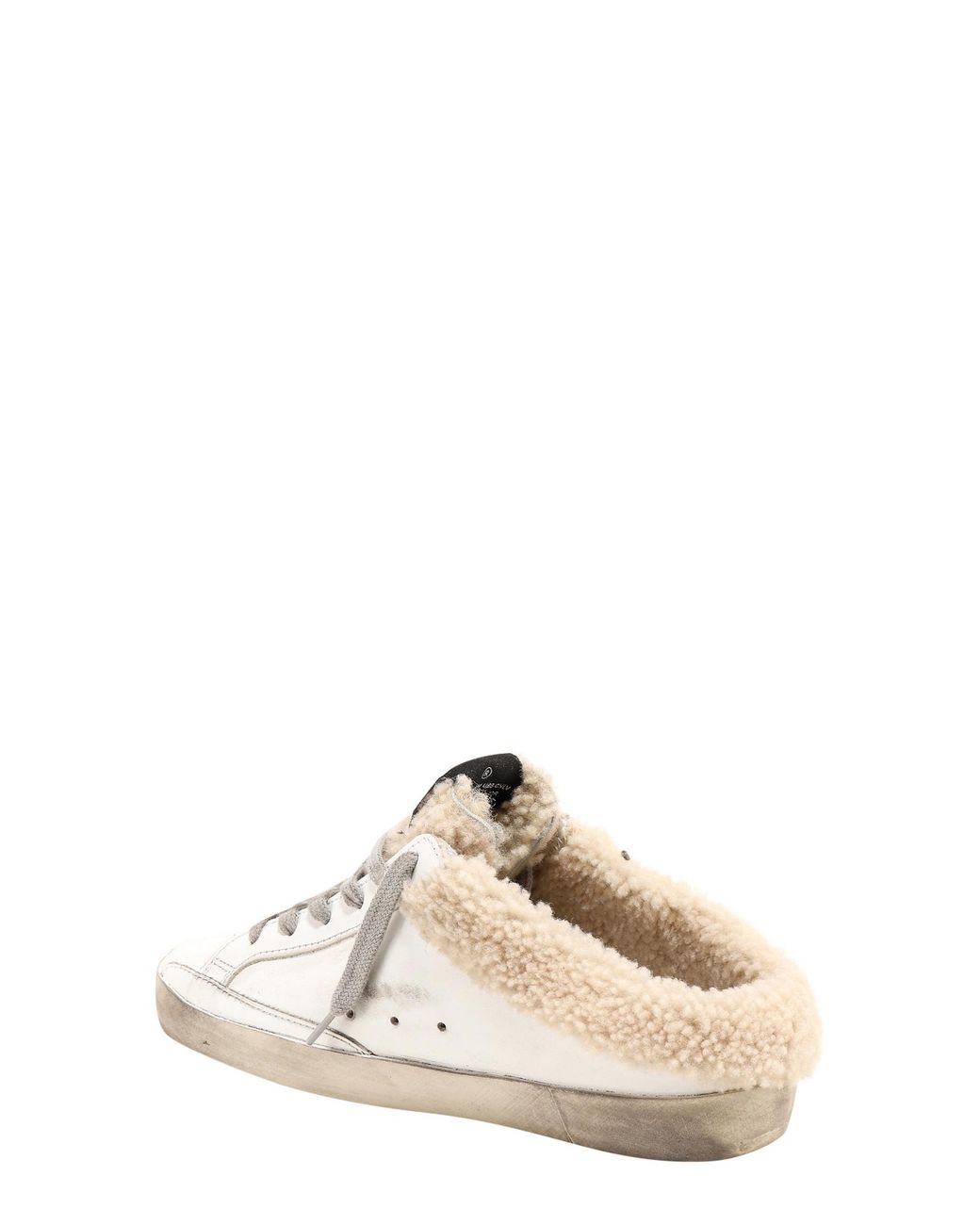 Golden Goose Deluxe Brand White Super-Star Slip-On Sneakers