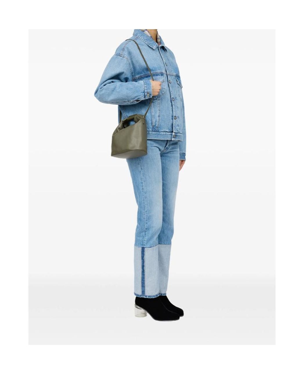 MM6 by Maison Margiela Natural Japanese Logo Detailed Crossbody Bag