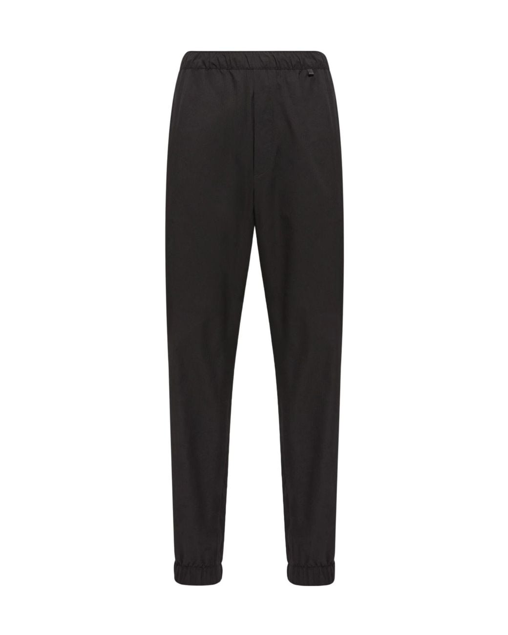 Moncler Black Ripstop Elastic-Waist Track Pants for men