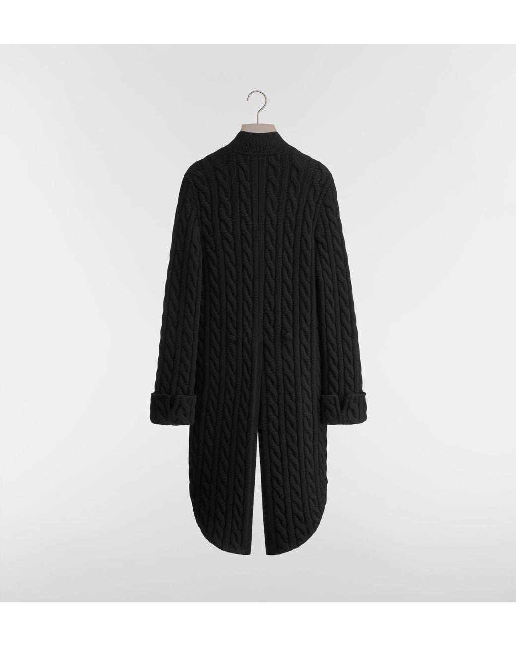 Dior Black Cable Knit Cardigan for men