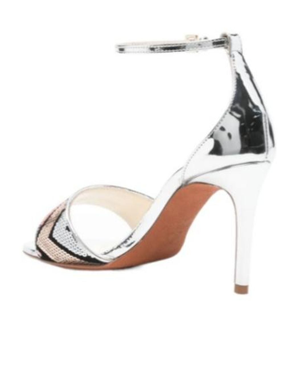 Missoni White 80Mm Sequinned Sandals