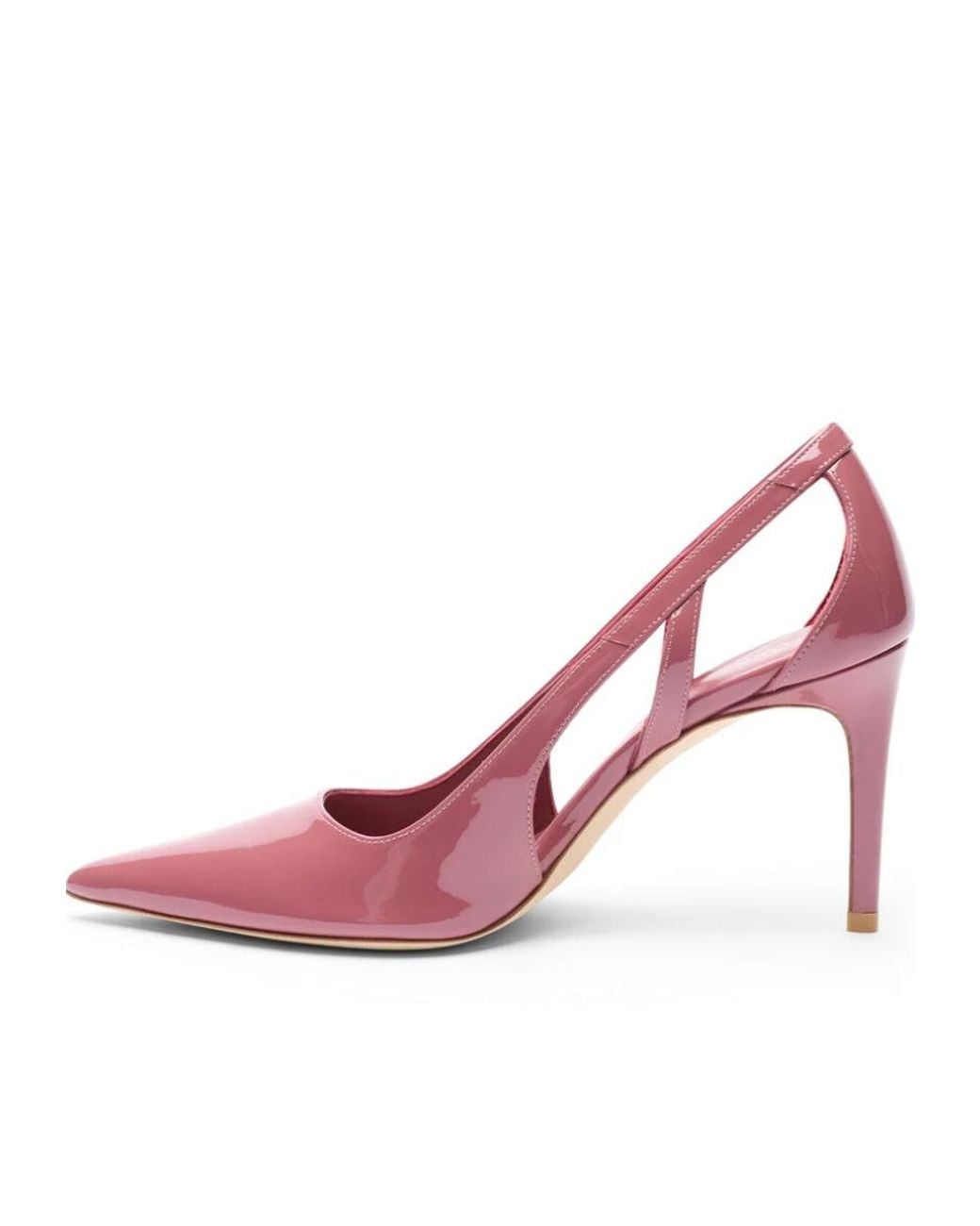 Stuart Weitzman Pink Stuart Power Cutout 85