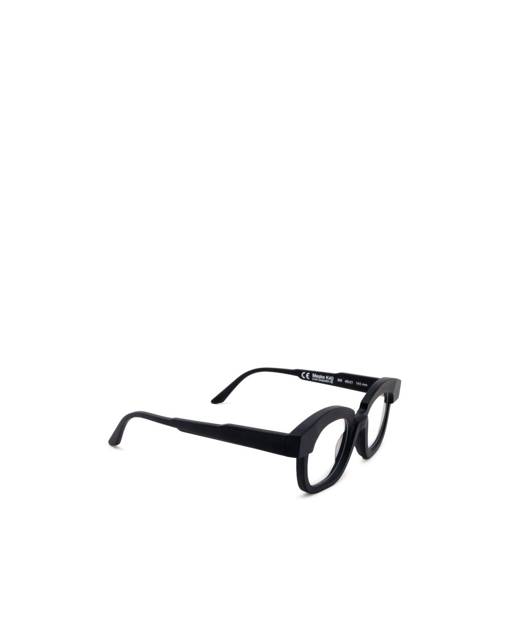 Kuboraum White Maske K40 Geometric-Frame Glasses for men