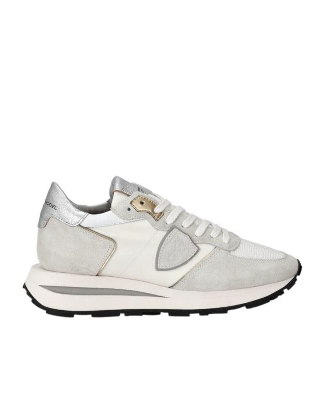 Philippe Model White Tropez Haute Low-Top Sneakers