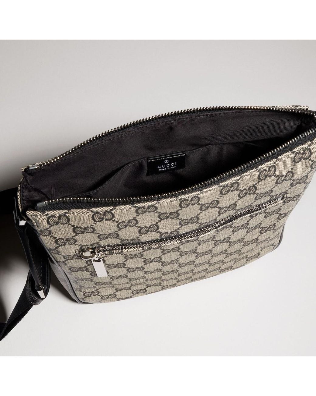 Gucci Black Essence Classic Small Crossbody Bag for men