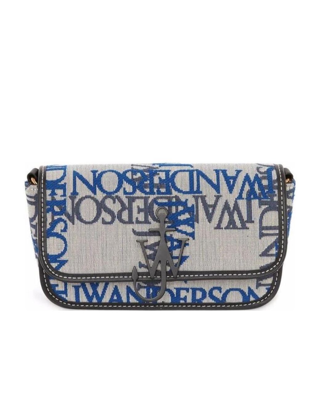 J.W. Anderson Blue Chain Anchor Crossbody Bag