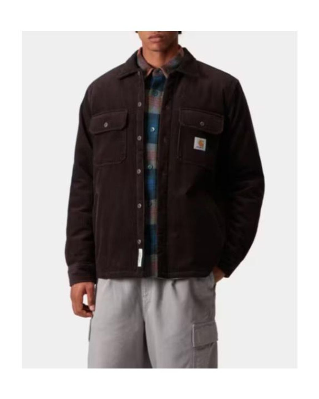 Carhartt Multicolor Carhartt Whitsome Corduroy Shirt Jacket for men