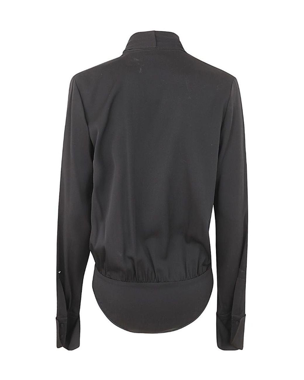 Sportmax Black Moretto Body Shirt